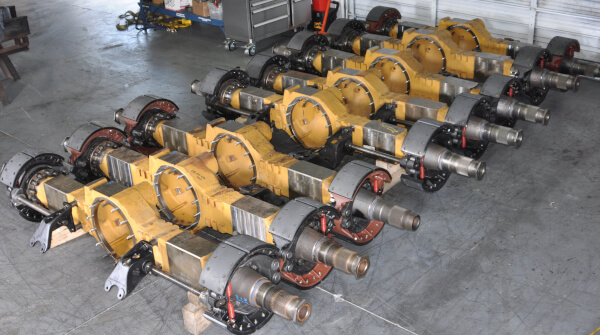 Clark BD9100 axles