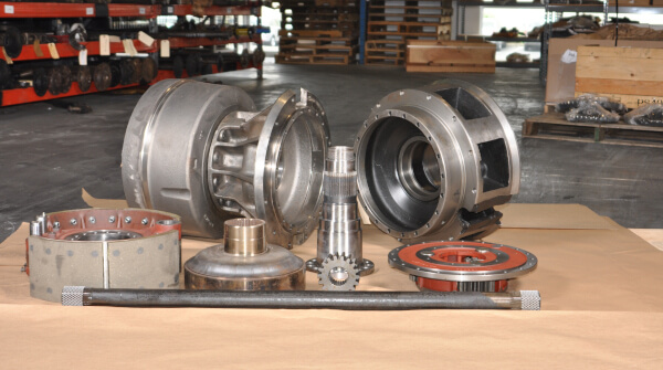 Clark service parts in warehouse