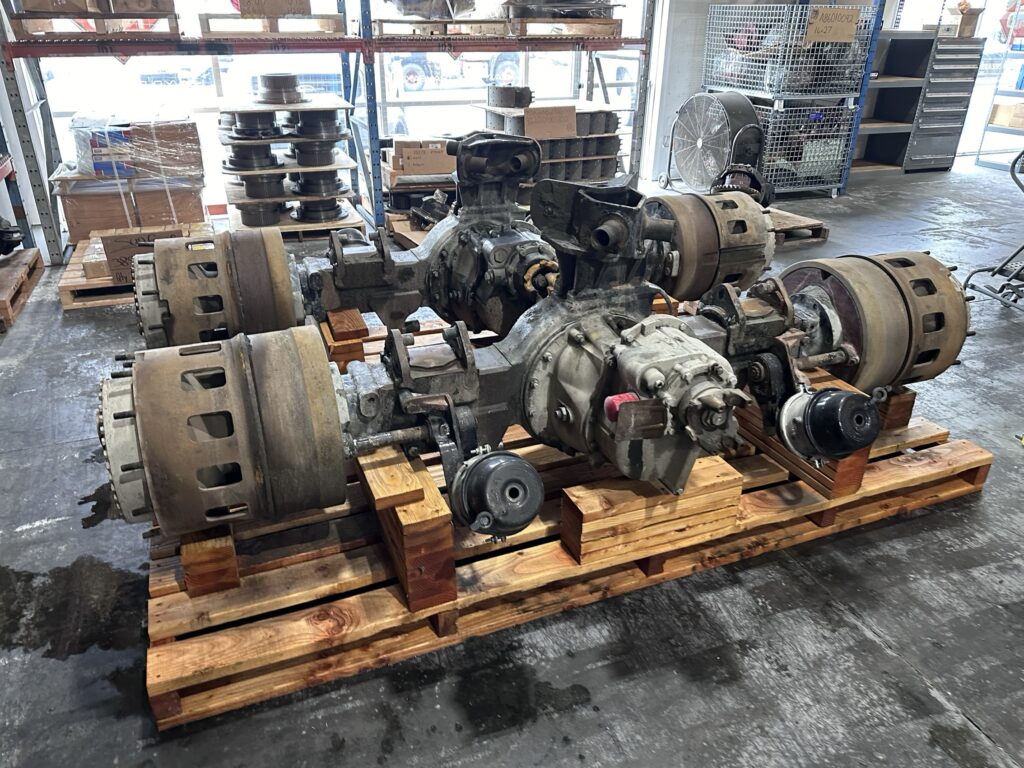 AxleTech SPRC1927 planetary axles from a Kenworth C500 Series truck.